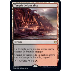 Temple de la malice / Temple of Malice