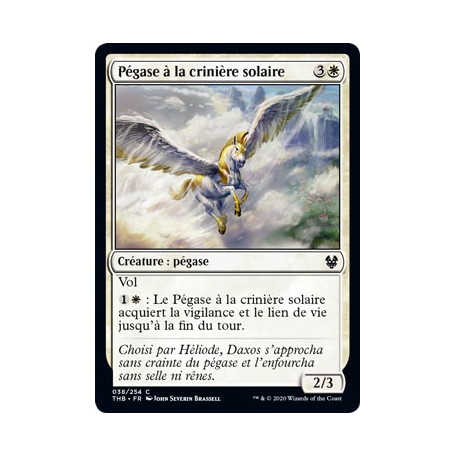 Pégase à la crinière solaire / Sunmane Pegasus