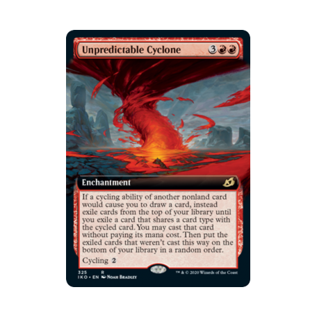 Cyclone imprévisible (Extended-Art)