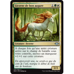 Licorne de bon augure