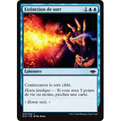 Extinction de sort