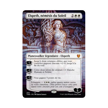 Elspeth, némésis du Soleil (Borderless Planeswalker)