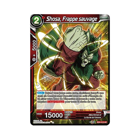 DB2-016 Shosa, Frappe sauvage