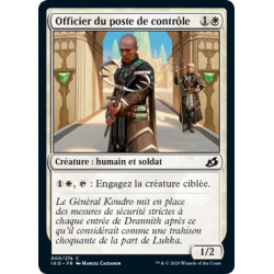 Officier du poste de contrôle