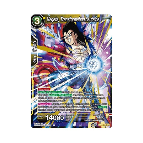 B10-105 Vegeta, Transformation hautaine