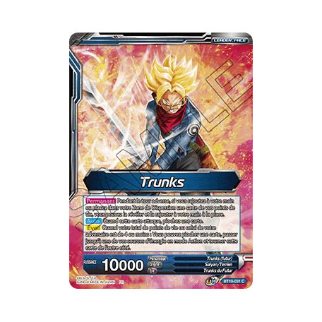 BT10-031 Trunks // Trunks SS2, Messager de la Justice