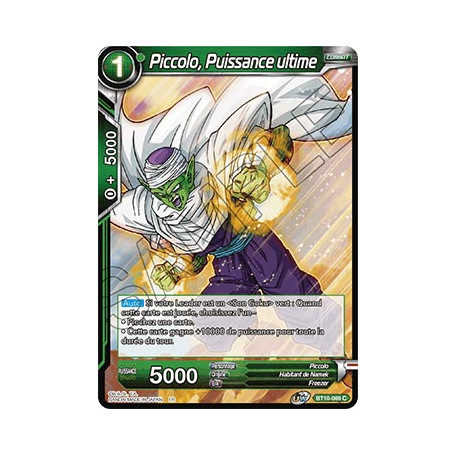 BT10-069 Piccolo, Puissance ultime