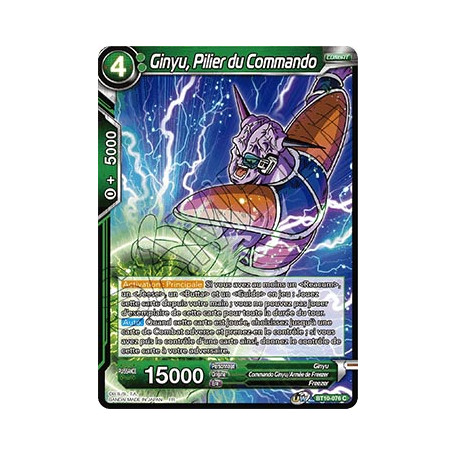 BT10-076 Ginyu, Pilier du Commando