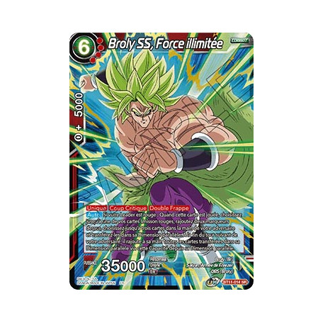 BT11-014 Broly SS, Force illimitée