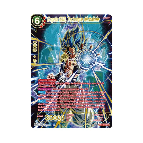 BT11-012SPR Gogeta SSB, Technique déchaînée