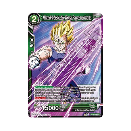 BT11-068 Prince de la Destruction Vegeta, Frappe surpuissante