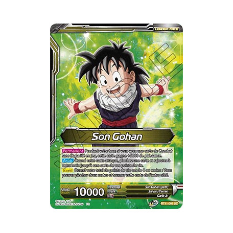 BT11-091 Son Gohan // Son Gohan et Hire-Dragon, Amitié sans Bornes