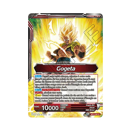 BT11-001 Gogeta // Gogeta SSB, Prophète du Trépas