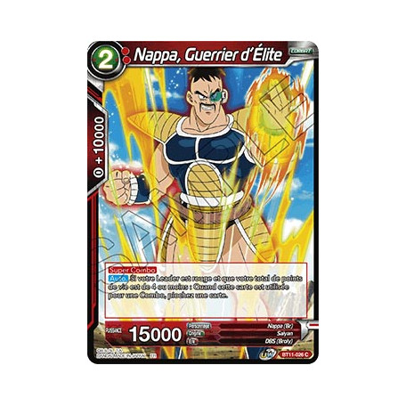 BT11-026 Nappa, Guerrier d'Élite