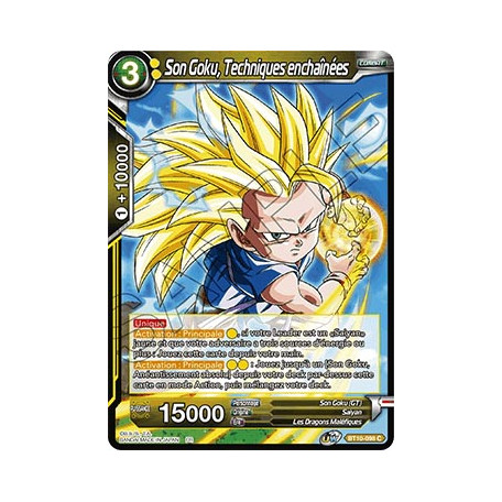 BT10-098 Son Goku, Techniques enchaînées