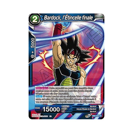 DB3-028 Bardock, l'Étincelle finale