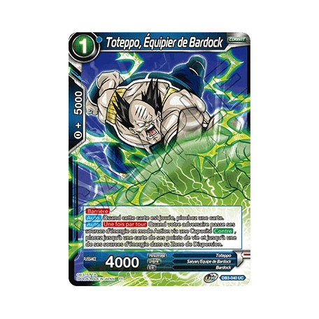 DB3-040 Toteppo, Équipier de Bardock