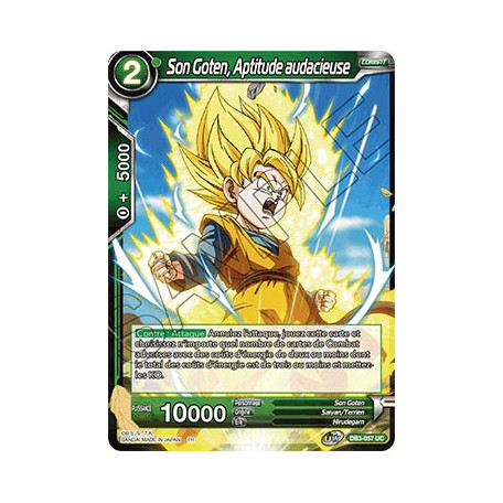 DB3-057 Son Goten, Aptitude audacieuse