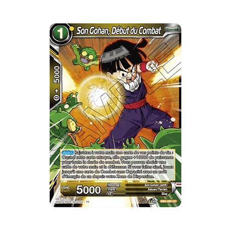 DB3-080 Son Gohan, Début du Combat