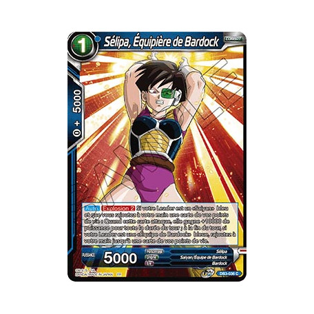 DB3-036 Sélipa, Équipier de Bardock