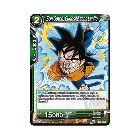 DB3-058 Son Goten, Curiosité sans Limite