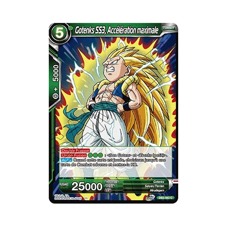 DB3-063 Gotenks SS3, Accélération maximale