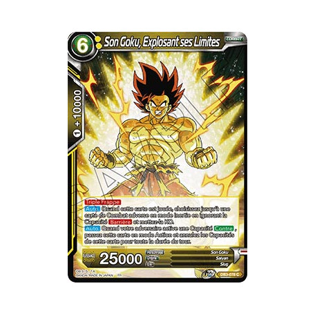 DB3-078 Son Goku, Explosant ses Limites