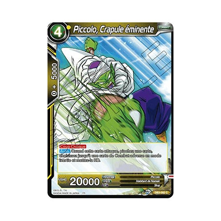 DB3-082 Piccolo, Crapule eminente