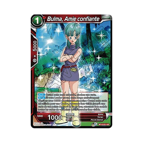 BT12-011 Bulma, Amie confiante