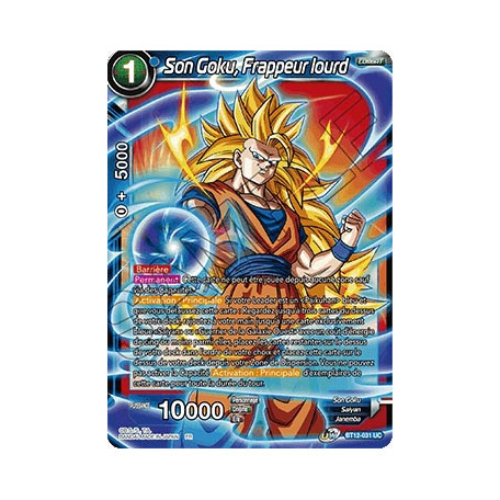 BT12-031 Son Goku, Frappeur lourd