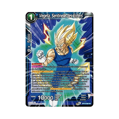 BT12-035 Vegeta, Sentinelle des Enfers