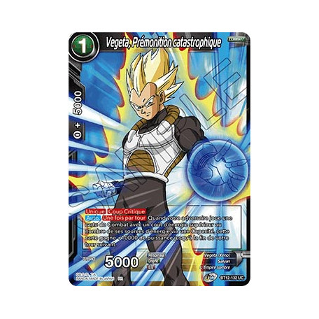 BT12-132 Vegeta, Prémonition catastrophique