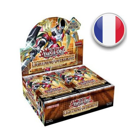 Yu-Gi-Oh! - Boite de 24 Boosters Foudre Amplifiée