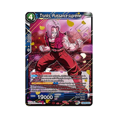 BT13-042 Trunks, Puissance suprême