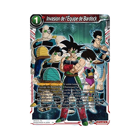 BT13-027 Invasion de l'Équipe de Bardock