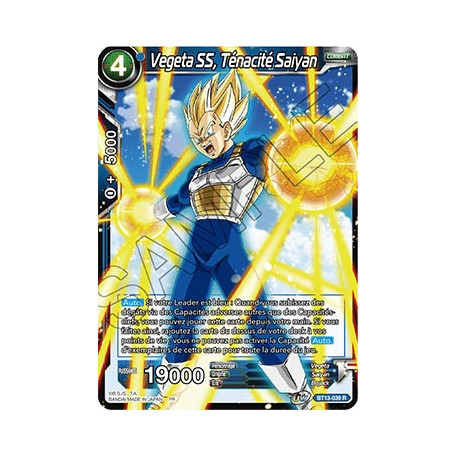 BT13-039 Vegeta SS, Ténacité Saiyan