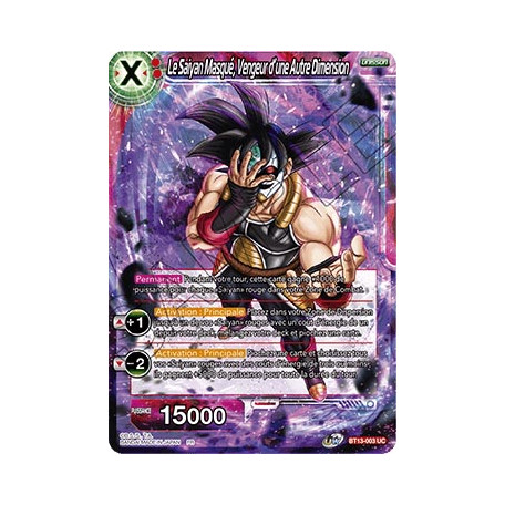 BT13-003 Le Saiyan Masqué, Vengeur d'une Autre Dimension