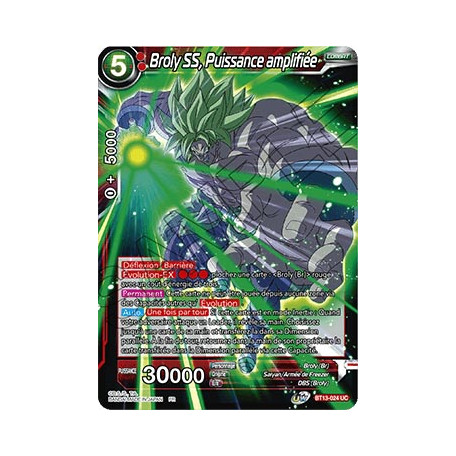 BT13-024 Broly SS, Puissance amplifiée