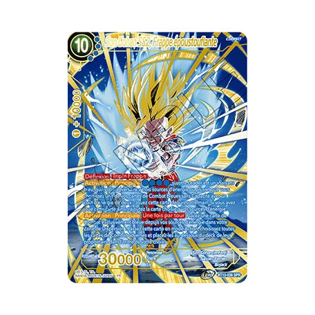 BT13-036 SPR Son Gohan SS2, Frappe époustouflante