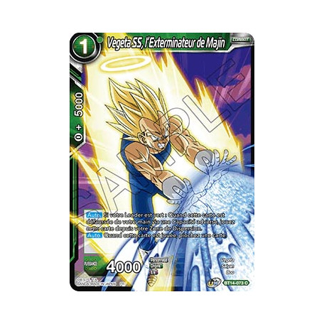 BT14-073 Vegeta SS, l'Exterminateur de Majin