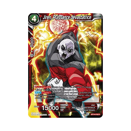 BT14-016 Jiren, Puissance dévastatrice