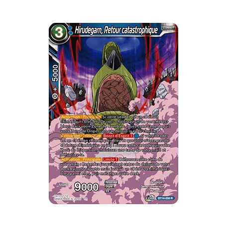 BT14-056 Hirudegarn, Retour catastrophique