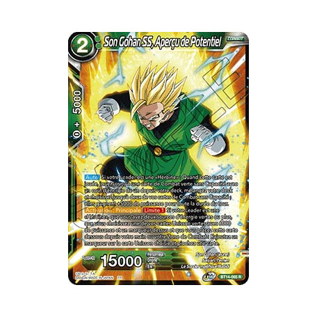 BT14-065 Son Gohan SS, Aperçu de Potentiel