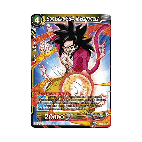 BT14-095 Son Goku SS4, le Bagarreur