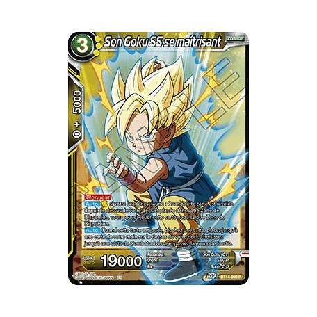 BT14-096 Son Goku SS se maîtrisant