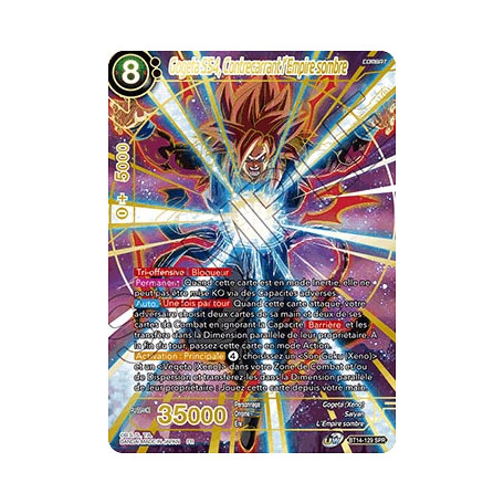 BT14-129 SPR Gogeta SS4, Contrecarrant l'Empire sombre