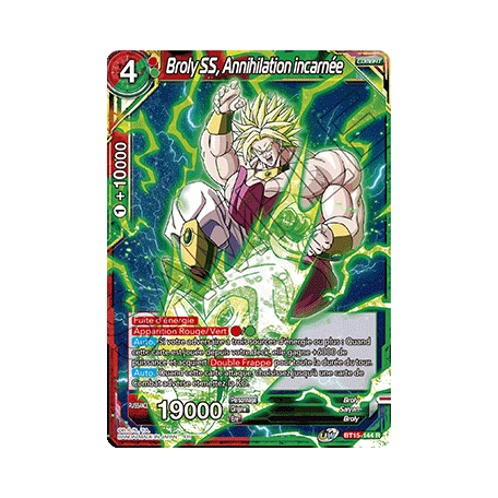 BT15-144 Broly SS, Annihilation incarnée