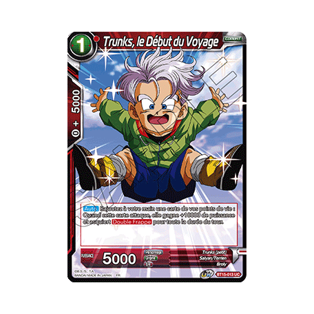 BT15-013 Trunks, le Début du Voyage