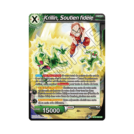 BT15-064 Krillin, Soutien fidèle