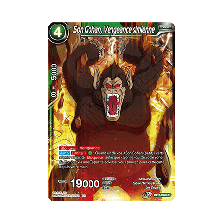 BT15-070 Son Gohan, Vengeance simienne